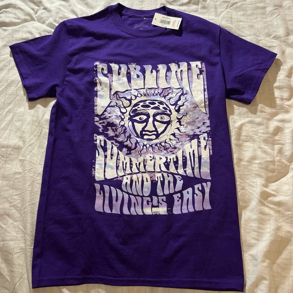 Sublime Purple Men's Short Sleeve Tee